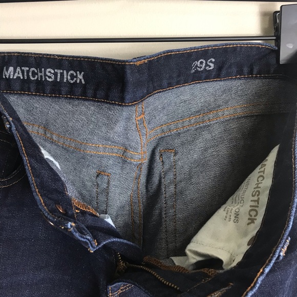 J. CREW-  Matchstick Dark Denim Jeans - Picture 6 of 6
